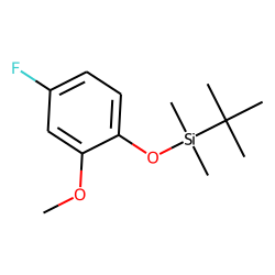 4-Fluoro-2-methoxyphenol, tert-butyldimethylsilyl ether