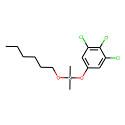 Silane, dimethyl(3,4,5-trichlorophenoxy)hexyloxy-