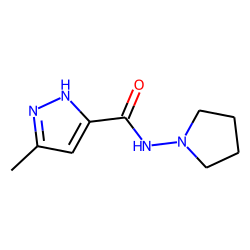 5-Methyl-2H-pyrazole-3-carboxylic acid, 2,2-tetramethylene hydrazide