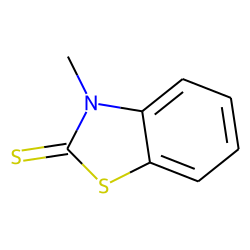 2(3H)-Benzothiazolethione, 3-methyl-