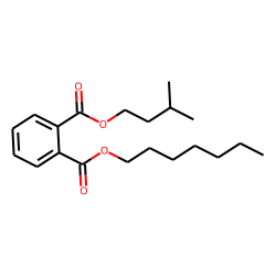 Phthalic acid, heptyl 3-methylbutyl ester