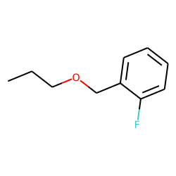(2-Fluorophenyl) methanol, n-propyl ether