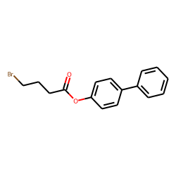 4-Bromobutyric acid, 4-biphenyl ester