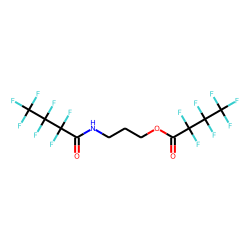 3-Amino-1-propanol, N,O-di(heptafluorobutyryl)-