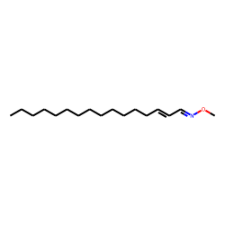2-Hexadecenal, O-methyloxime
