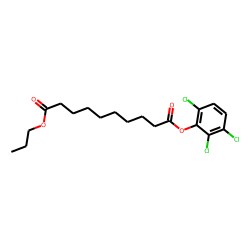 Sebacic acid, propyl 2,3,6-trichlorophenyl ester