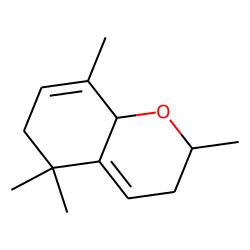 2H-1-Benzopyran, 3,5,6,8a-tetrahydro-2,5,5,8a-tetramethyl