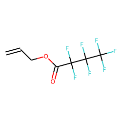 Butanoic acid, heptafluoro-, 2-propenyl ester