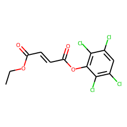 Fumaric acid, ethyl 2,3,5,6-tetrachlorophenyl ester