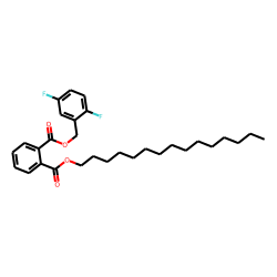 Phthalic acid, 2,5-difluorobenzyl pentadecyl ester