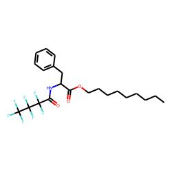 l-Phenylalanine, n-heptafluorobutyryl-, nonyl ester
