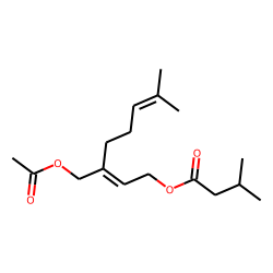 10-Acetoxyneryl isobutyrate