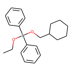 Silane, diphenylcyclohexylmethoxyethoxy-