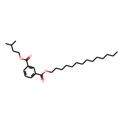 Isophthalic acid, 3-methylbutyl tetradecyl ester