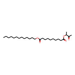 Sebacic acid, 3-oxobut-2-yl tridecyl ester
