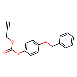 Carbonic acid, propargyl 4-benzyloxyphenyl ester