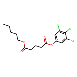 Glutaric acid, pentyl 3,4,5-trichlorophenyl ester