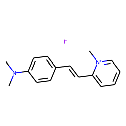 Pyridinium iodide, 2-[p-(dimethylamino) styryl]-1-methyl-