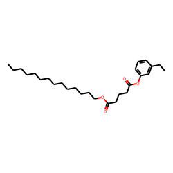 Glutaric acid, 3-ethylphenyl tetradecyl ester