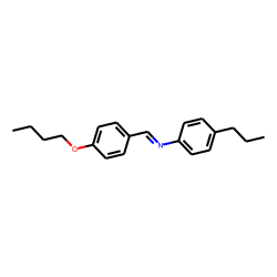 p-Butoxybenzylidene p-propylaniline