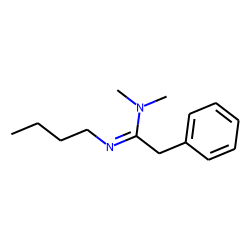 N,N-Dimethyl-2-phenyl-N'-butyl-acetamidine