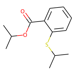 Benzoic acid, 2-(isopropylthio)-, isopropyl ester