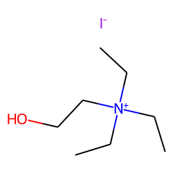 Ammonium iodide, (2-hydroxyethyl)-triethyl-