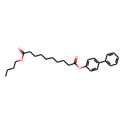 Sebacic acid, butyl 4-phenylphenyl ester