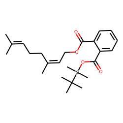 tert-Butyldimethylsilyl (E)-3,7-dimethylocta-2,6-dienyl phthalate