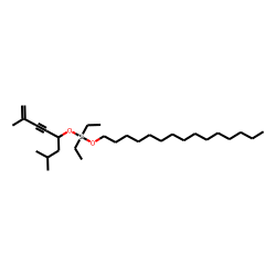 Silane, diethyl(2,7-dimethyloct-1-en-3-yn-5-yloxy)pentadecyloxy-