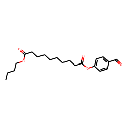 Sebacic acid, butyl 4-formylphenyl ester