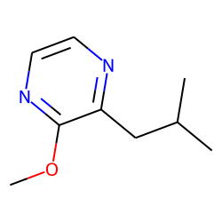 Pyrazine, 2-methoxy-3-(2-methylpropyl)-