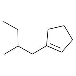 Cyclopentene, 1-(2-methylbutyl)-