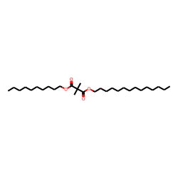 Dimethylmalonic acid, decyl tetradecyl ester