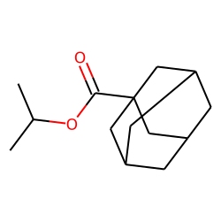 1-Adamantanecarboxylic acid, isopropyl ester