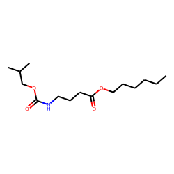 «gamma»-Aminobutyric acid, N-isobutoxycarbonyl-, hexyl ester