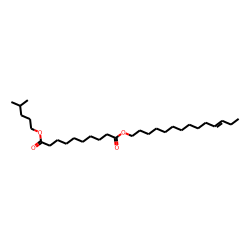 Sebacic acid, cis-11-tetradecenyl isohexyl ester
