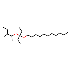 Silane, diethyl(3-methylpent-2-yloxy)undecyloxy-