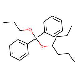 Silane, diphenyl(4-heptyloxy)propoxy-