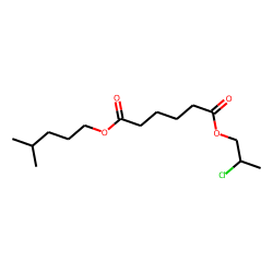 Adipic acid, 2-chloropropyl isohexyl ester