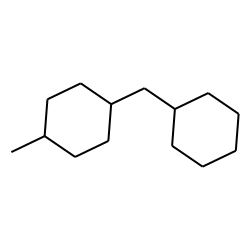 Cyclohexane, 1-(cyclohexylmethyl)-4-methyl-, cis-