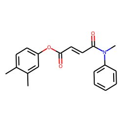 Fumaric acid, monoamide, N-methyl-N-phenyl-, 3,4-dimethylphenyl ester