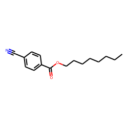 4-Cyanobenzoic acid, octyl ester
