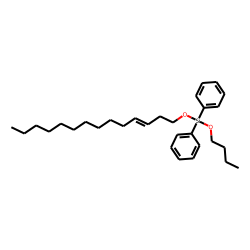 Silane, diphenylbutoxy(tetradec-3-en-1-yloxy)-