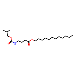 «gamma»-Aminobutyric acid, N-isobutoxycarbonyl-, dodecyl ester