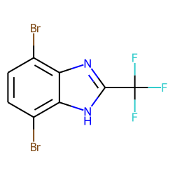 Benzimidazole, 4,7-dibromo-2-(trifluoromethyl)-