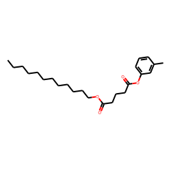 Glutaric acid, dodecyl 3-methylphenyl ester
