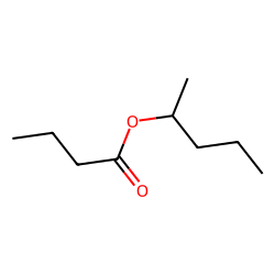 Butanoic acid, 1-methylbutyl ester