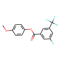 3-Fluoro-5-trifluoromethylbenzoic acid, 4-methoxyphenyl ester