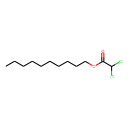 Dichloroacetic acid, decyl ester